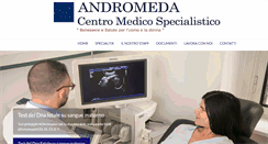 Desktop Screenshot of andromedacentromedico.it